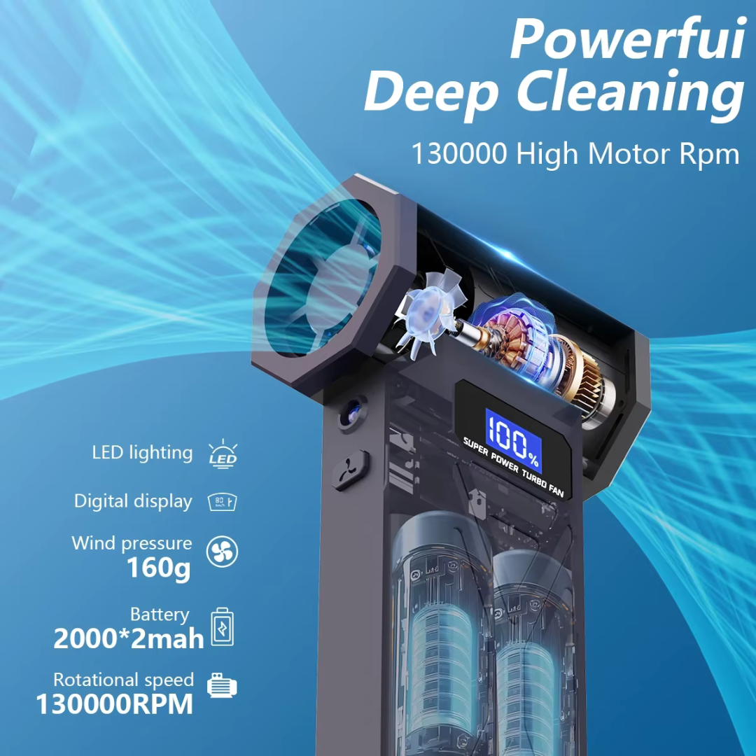 Soplador de Aire Turbo de 130000Rpm